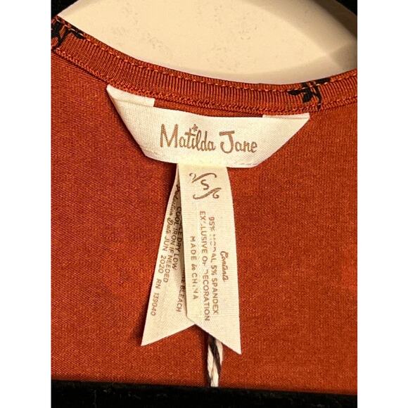 NWT Matilda Jane Wonderment Isn’t It Lovely Wrap Dress New Size SMALL - Picture 10 of 11